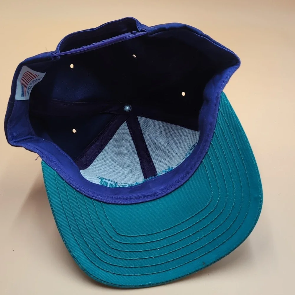 Vtg Purple Teal 